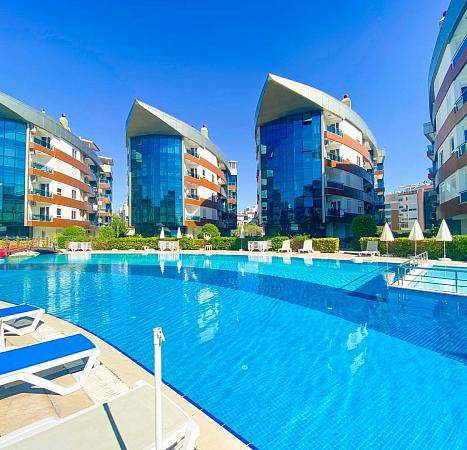 Квартира 1+1 в Анталии, Турция, 45 м²
